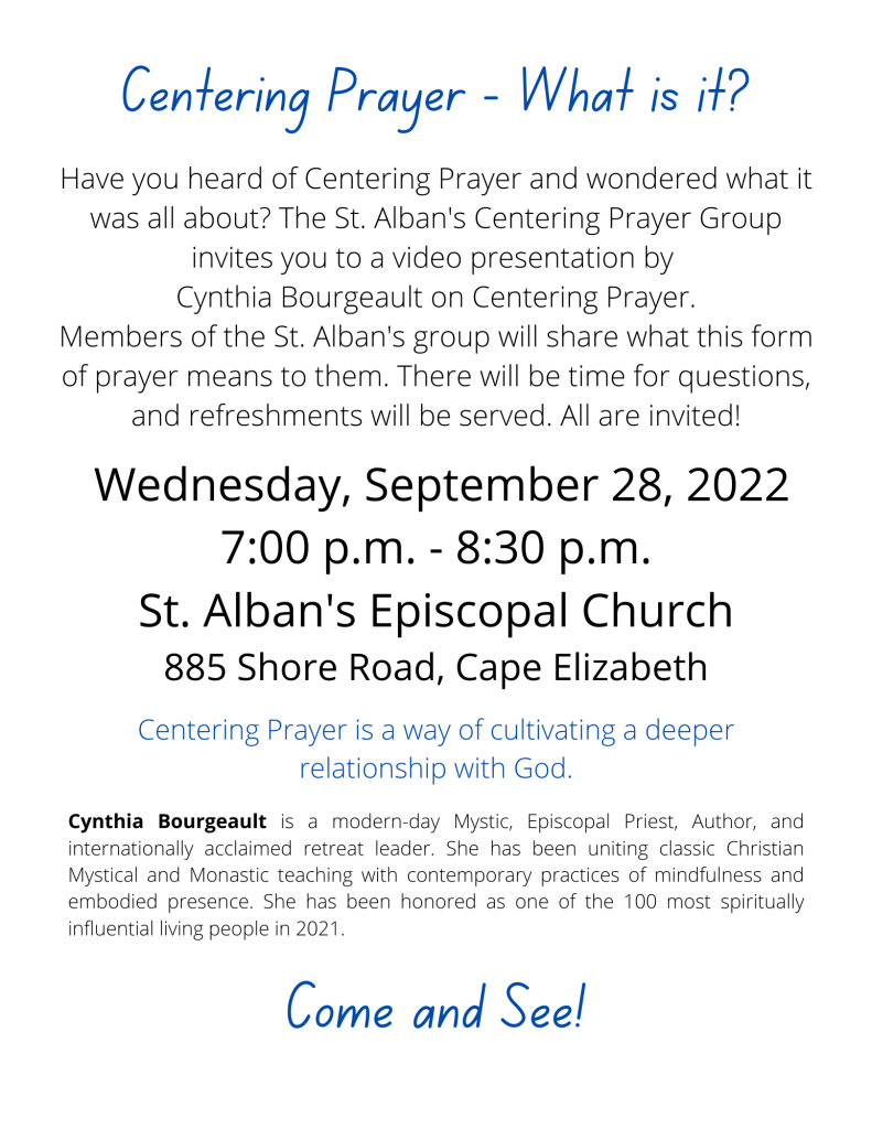 Centering Prayer