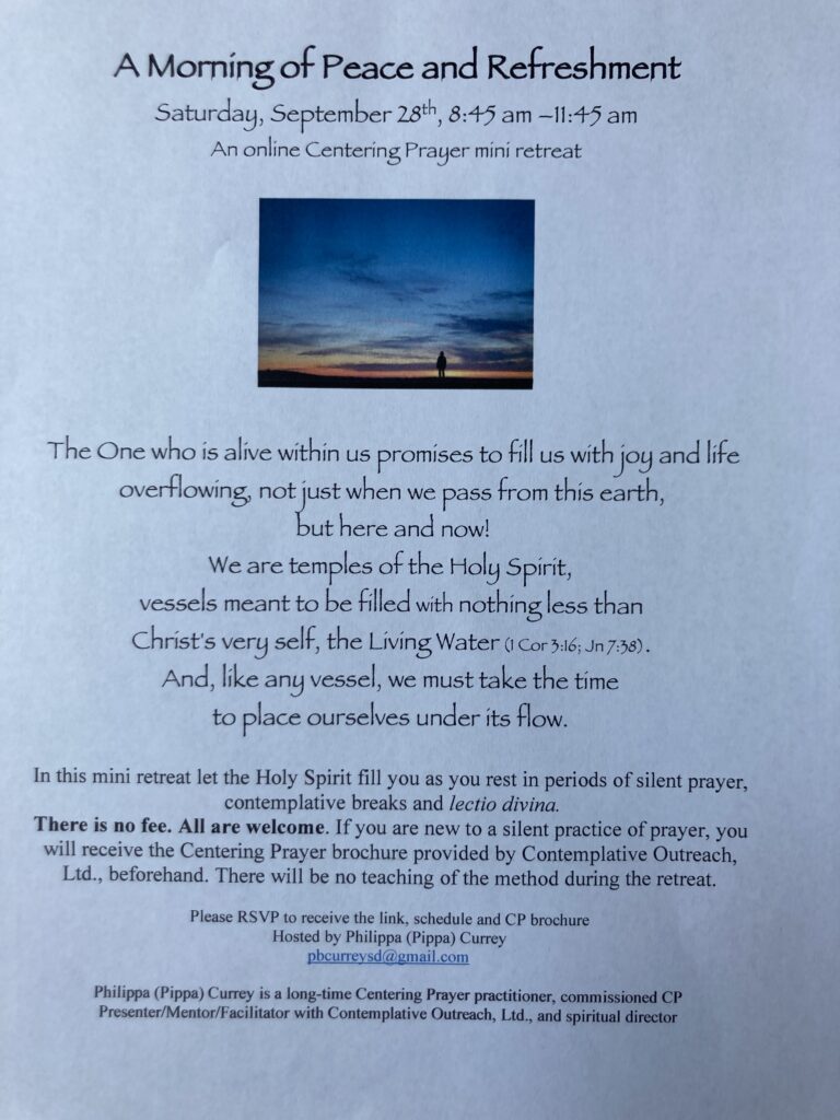 Morning of Peace and Refreshment