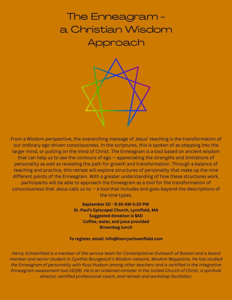 The enneagram a christian wisdom approach